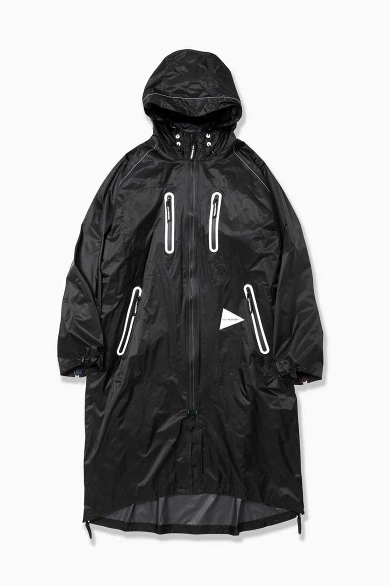 fly rain long coat | outerwear | and wander ONLINE STORE