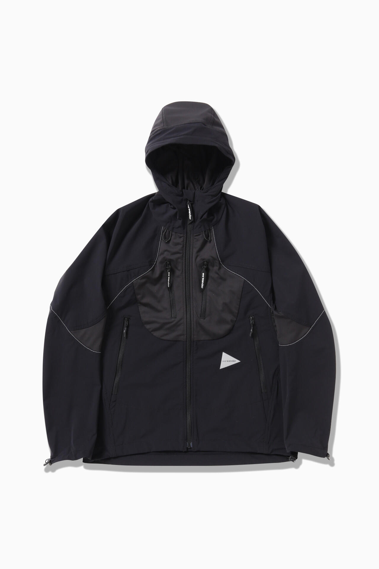 and wander 19AW Taslan Nylon Jacket-3 - fishkabob.com