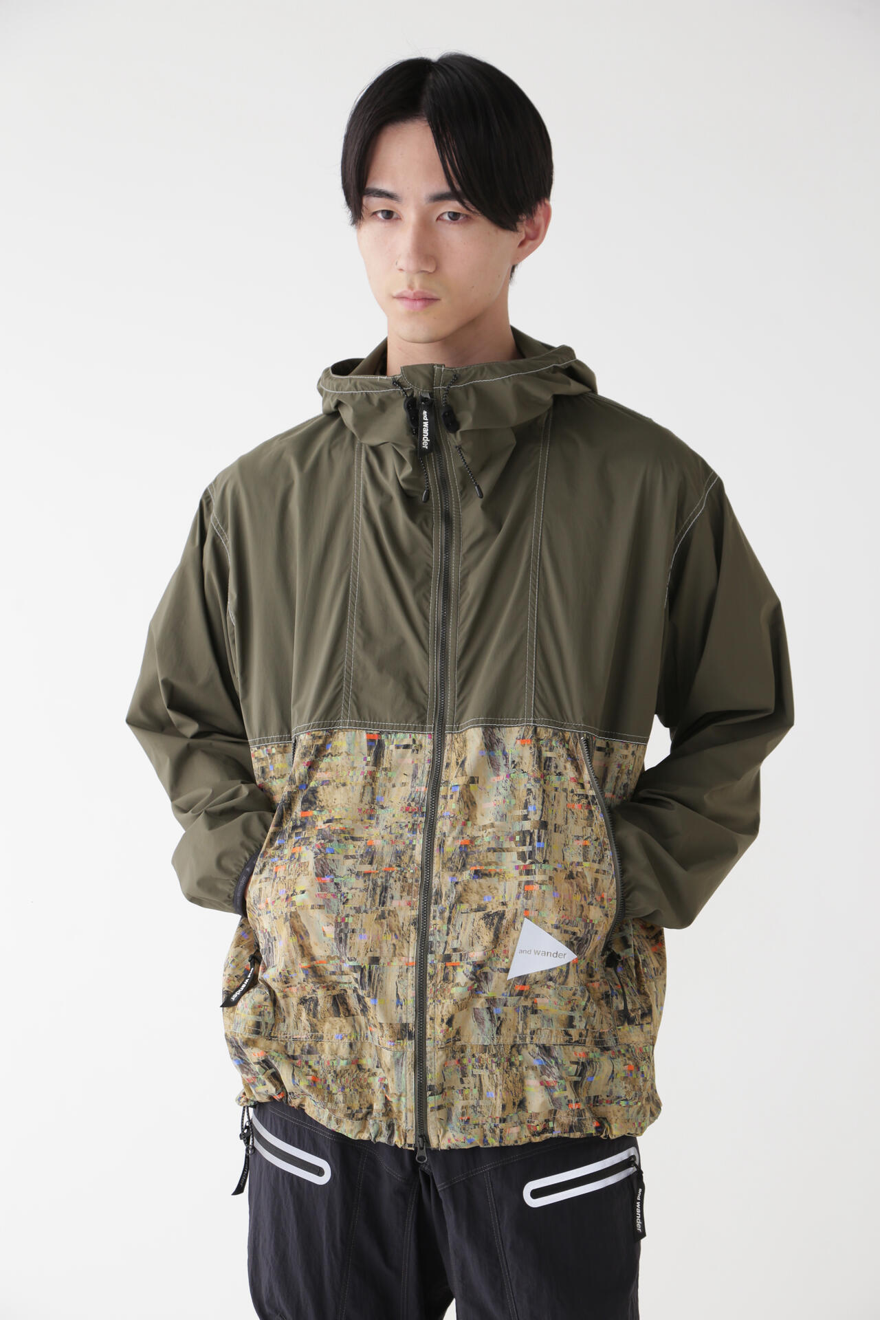 PERTEX printed wind jacket | outerwear | and wander ONLINE STORE