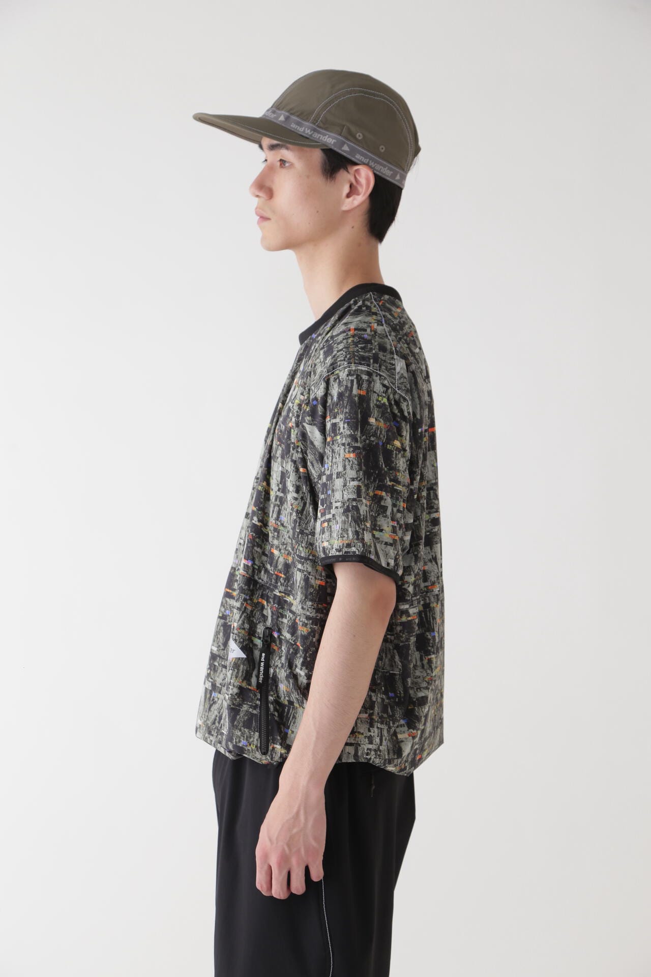 PERTEX printed wind T | outerwear | and wander ONLINE STORE