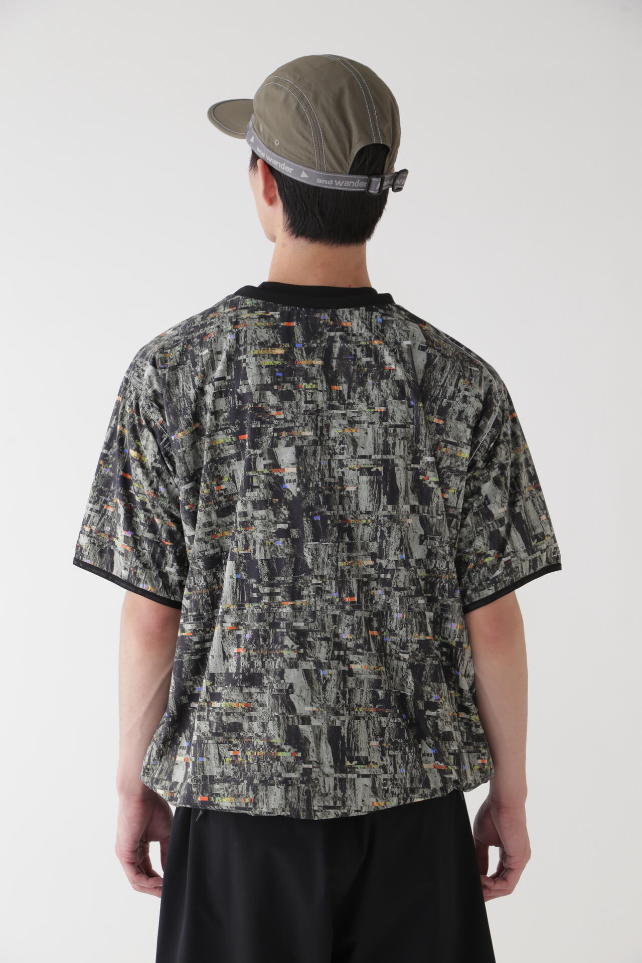 PERTEX printed wind T | outerwear | and wander ONLINE STORE