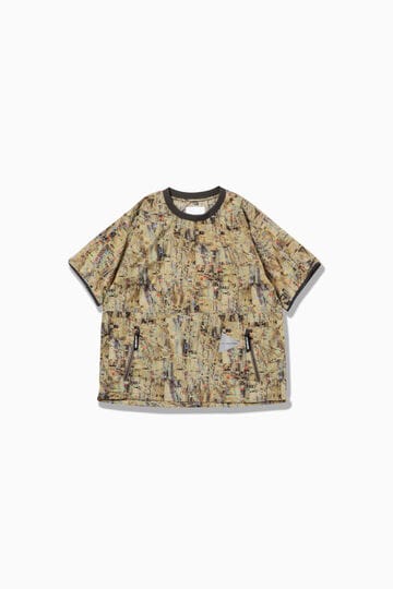PERTEX printed wind T | outerwear | and wander ONLINE STORE