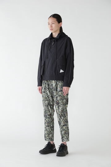 PERTEX printed drawstring pants 