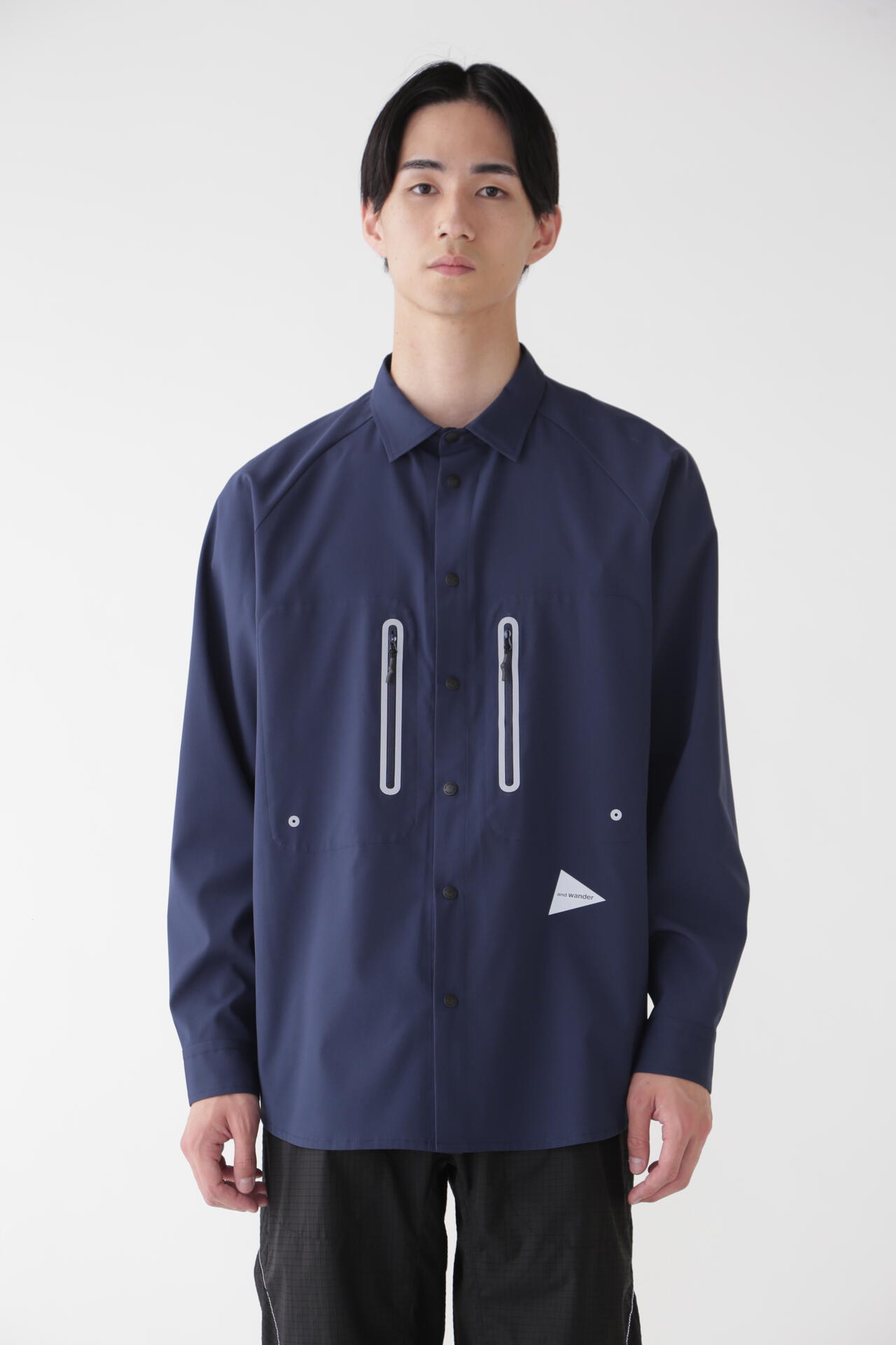 tech LS shirt | shirts | and wander ONLINE STORE