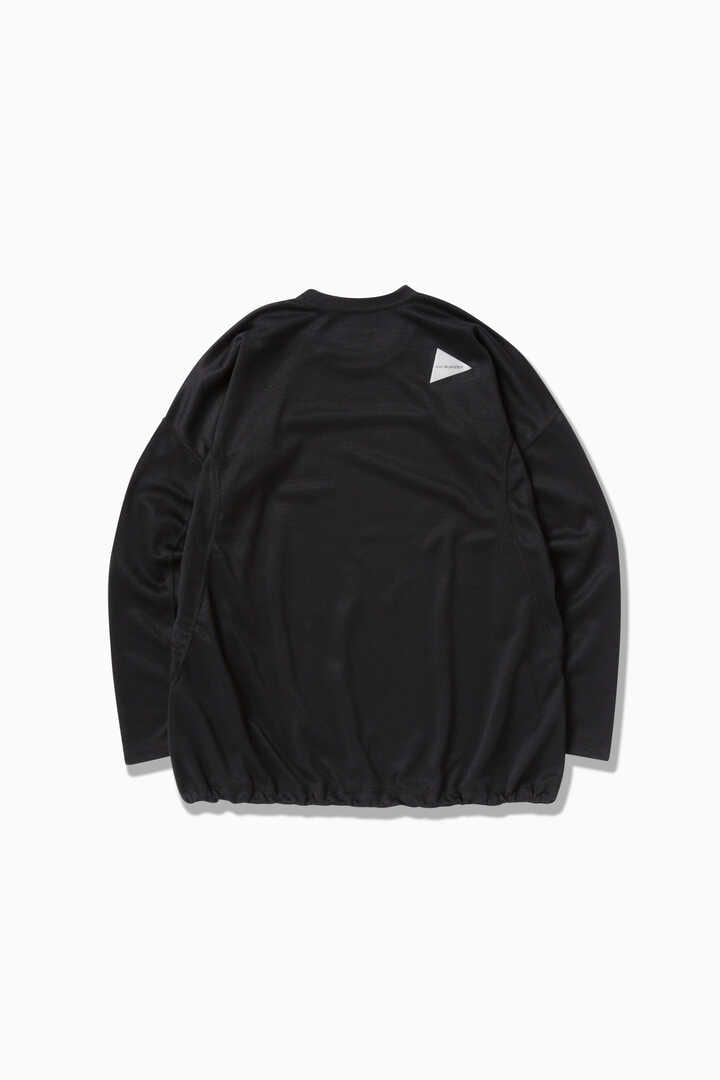 power dry jersey LS T (W) | cut_knit | and wander ONLINE STORE