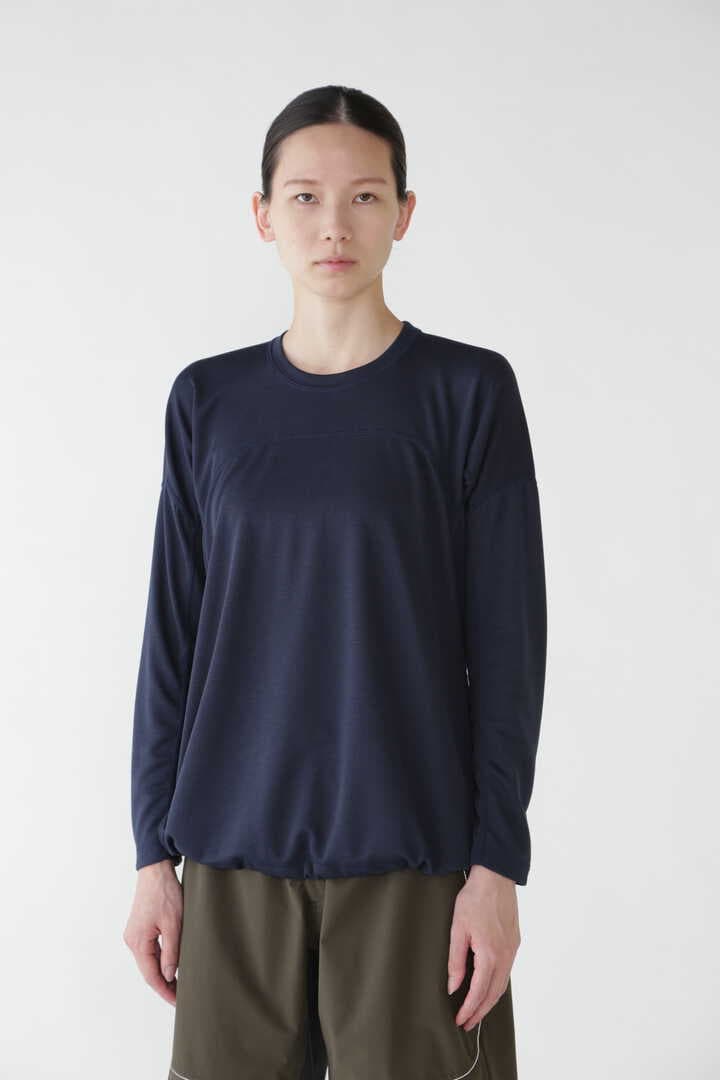 power dry jersey LS T (W) | cut_knit | and wander ONLINE STORE