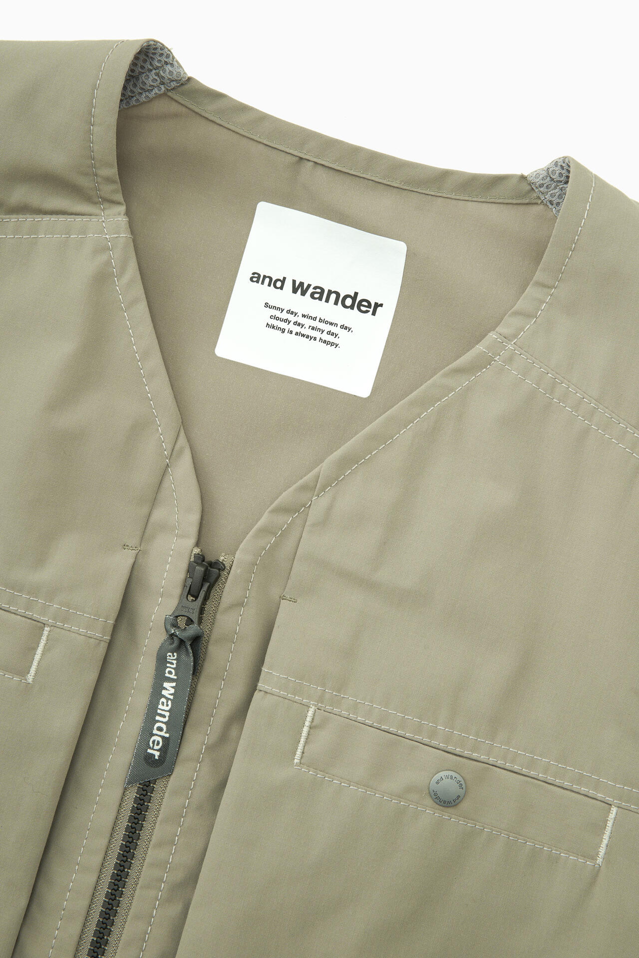 tough aramid vest (M) | outerwear | and wander ONLINE STORE