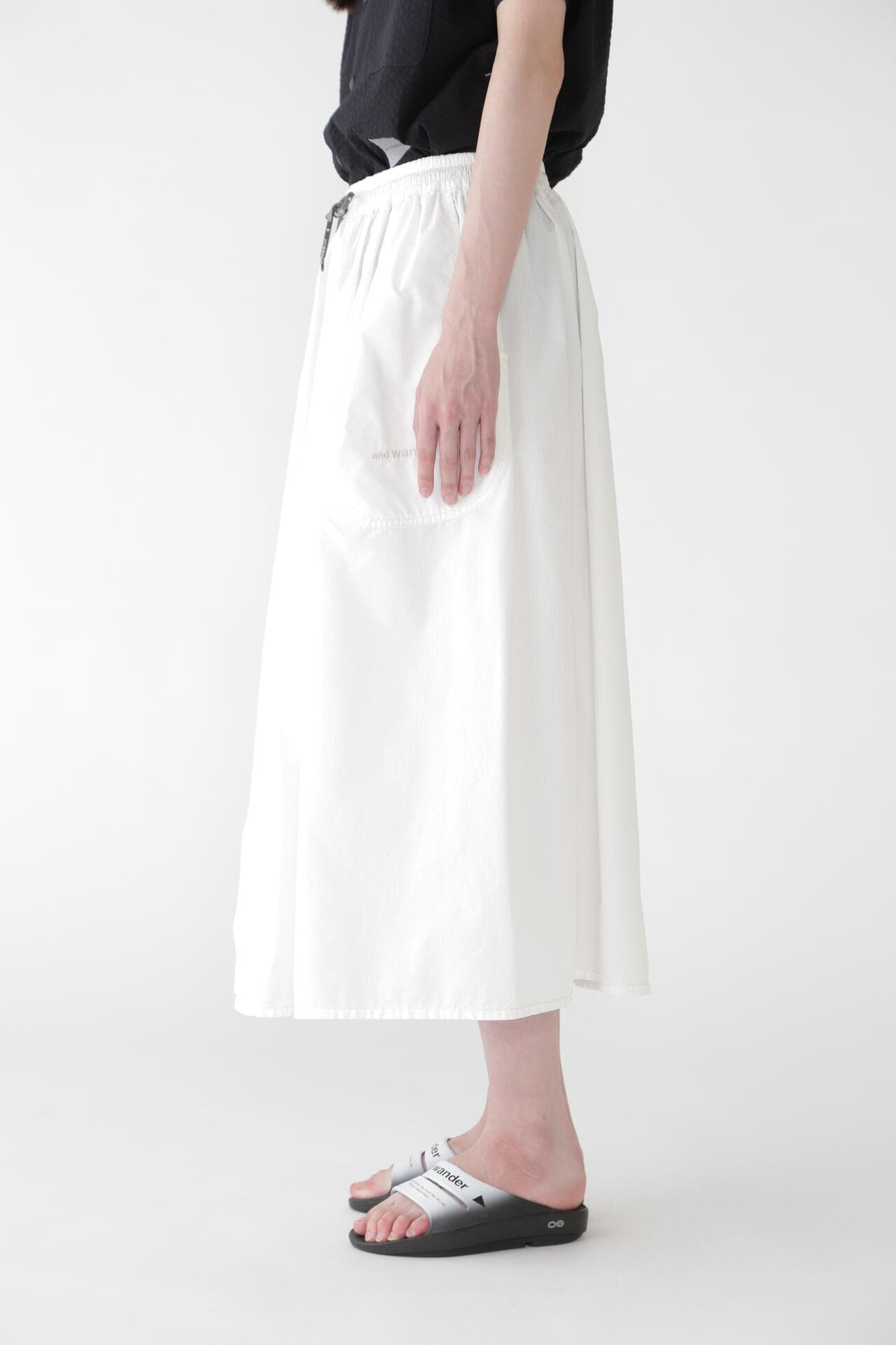 CORDURA cotton rip skirt (W) | bottoms | and wander ONLINE STORE