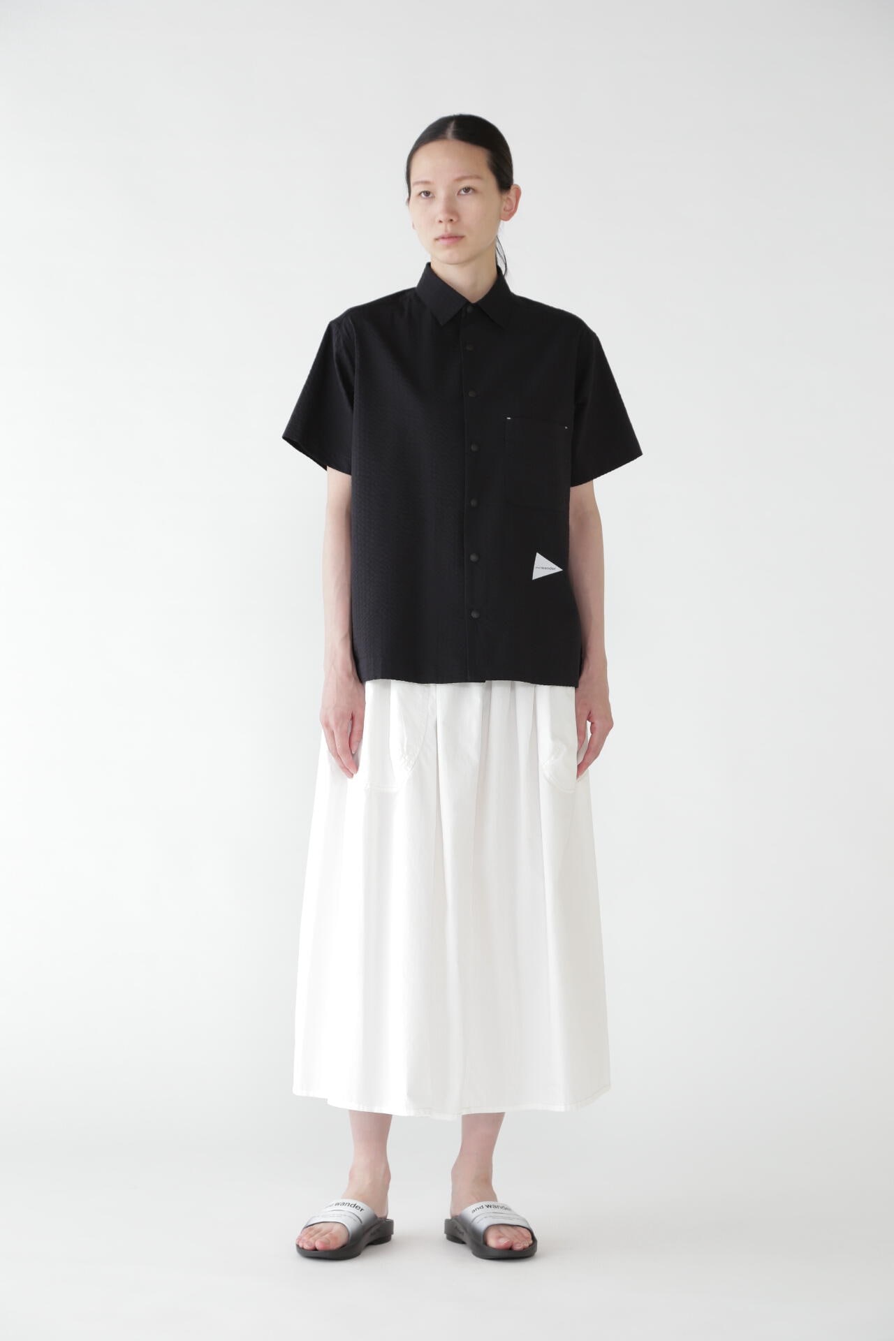 CORDURA cotton rip skirt (W) | bottoms | and wander ONLINE STORE