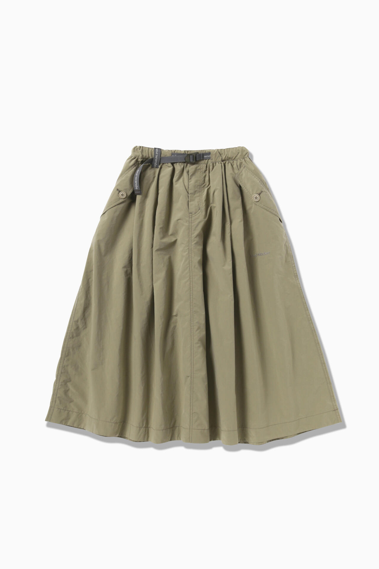 oversized cargo skirt (W) | bottoms | and wander ONLINE STORE