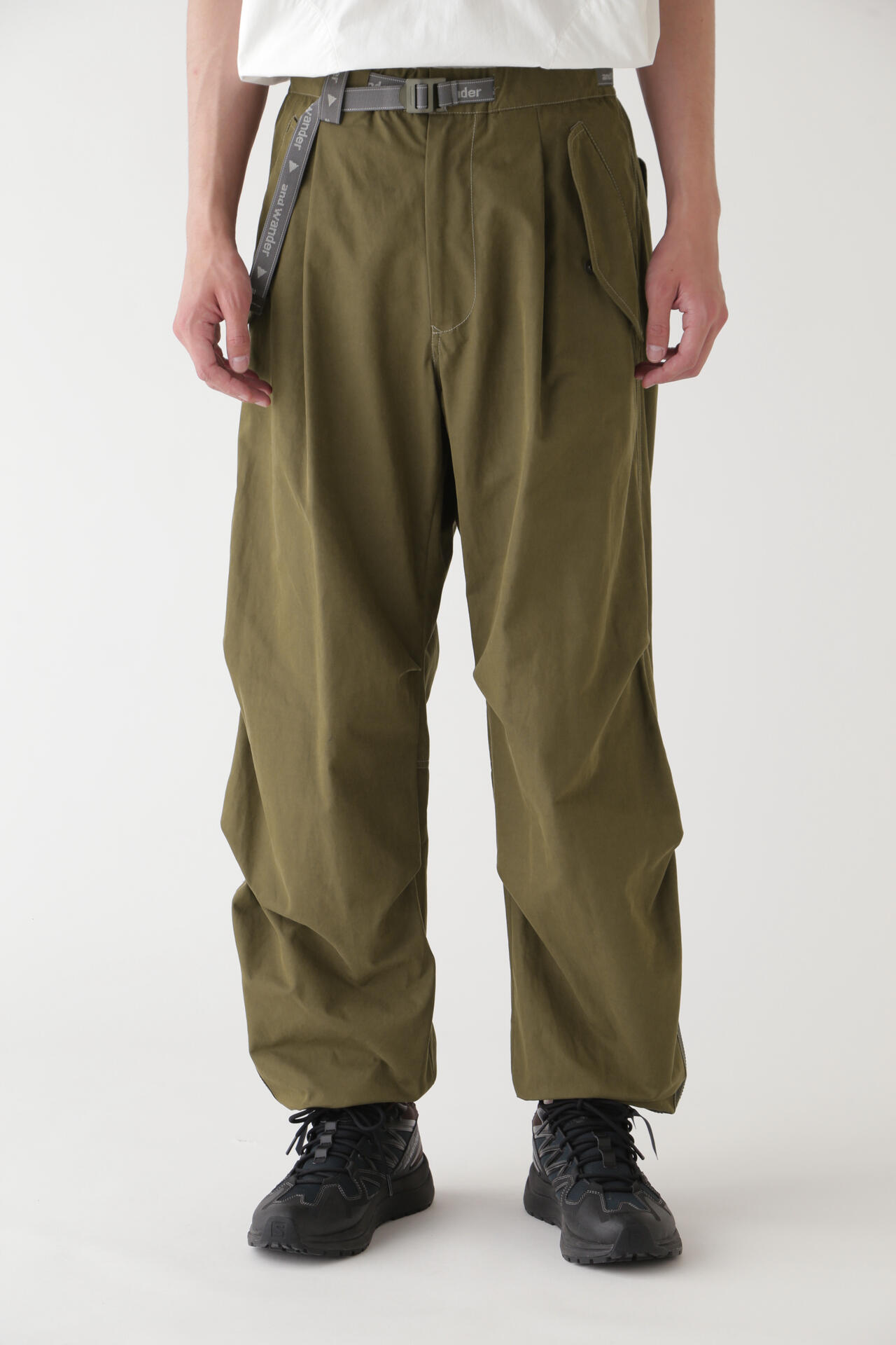 side zip hem pants