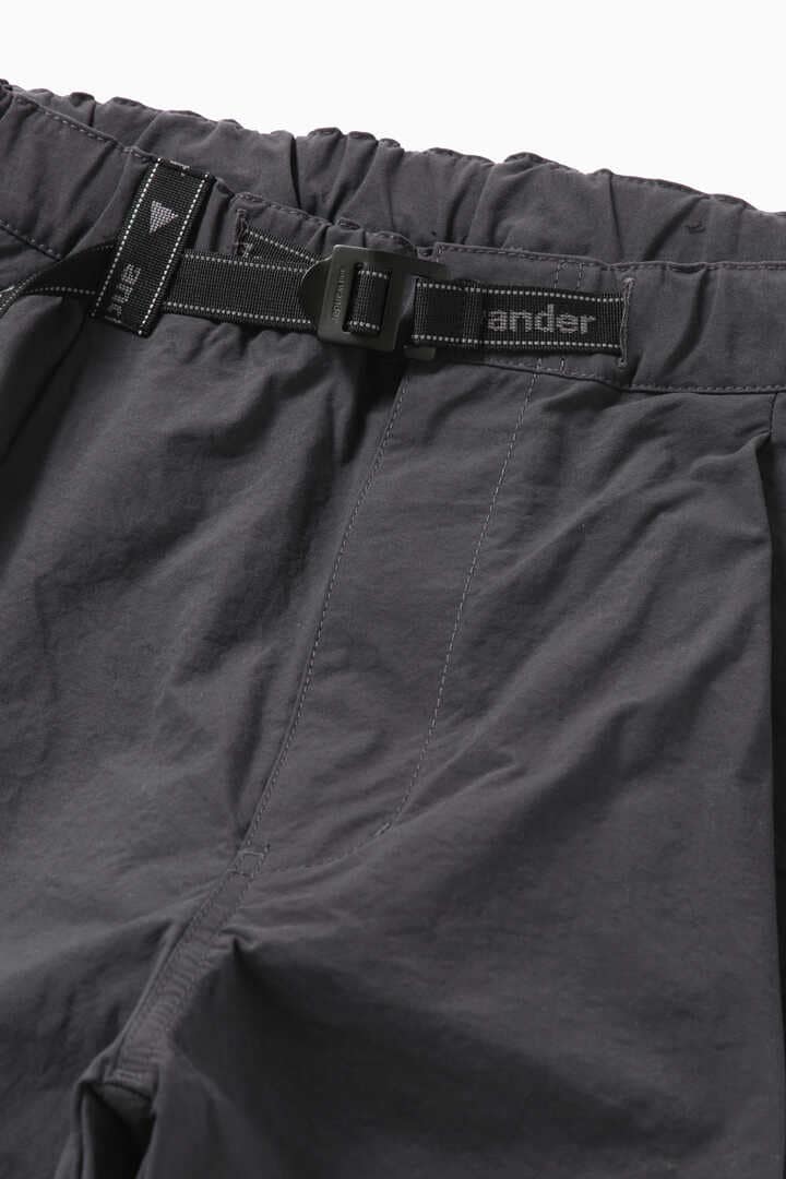 nylon chino tuck tapered pants | bottoms | and wander ONLINE STORE