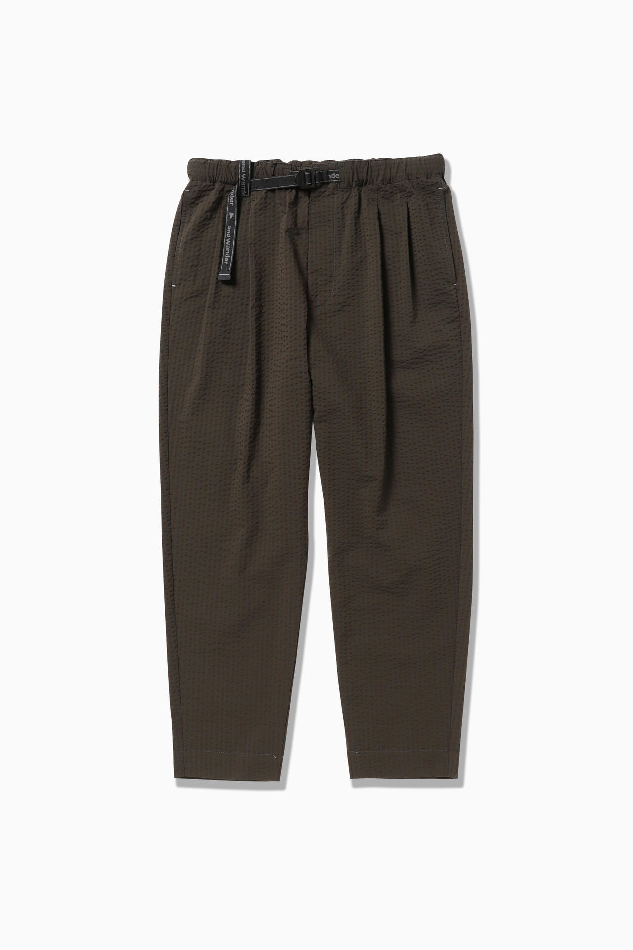 Dry soft seersucker pants | bottoms | and wander ONLINE STORE