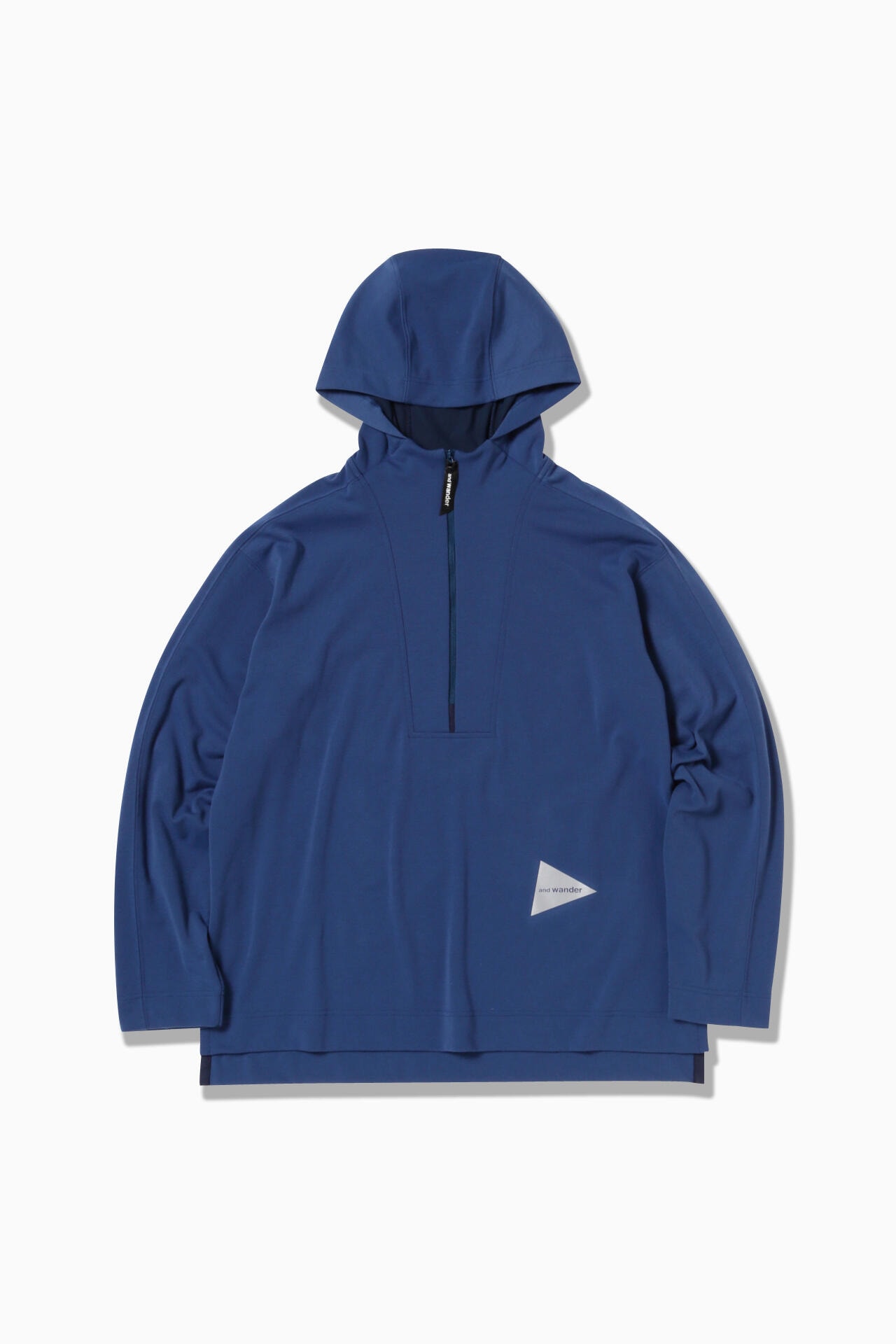UV cut dry half zip hoodie