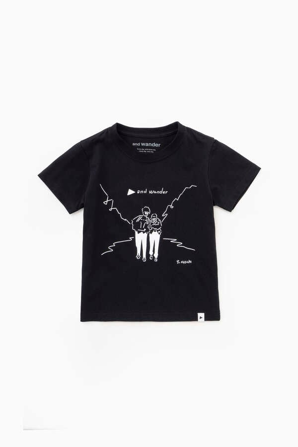 Yu Nagaba printed T kids