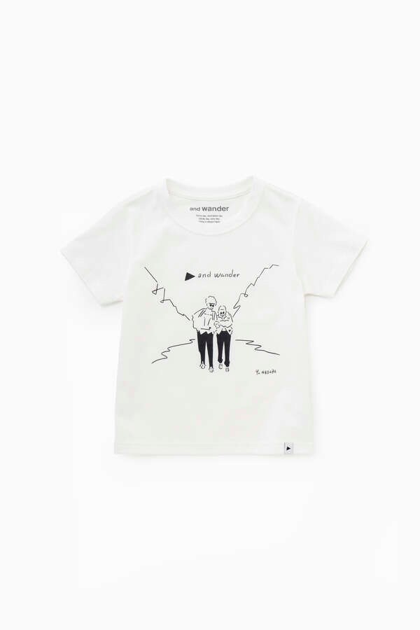 Yu Nagaba printed T kids