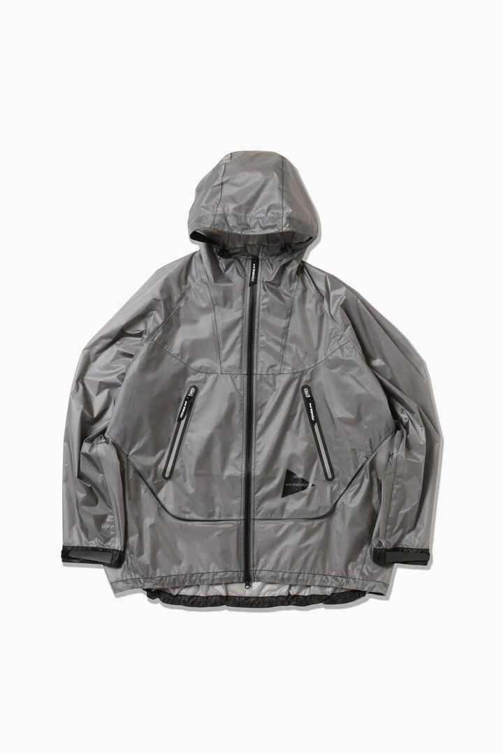 sheer loose fitting rain jacket 