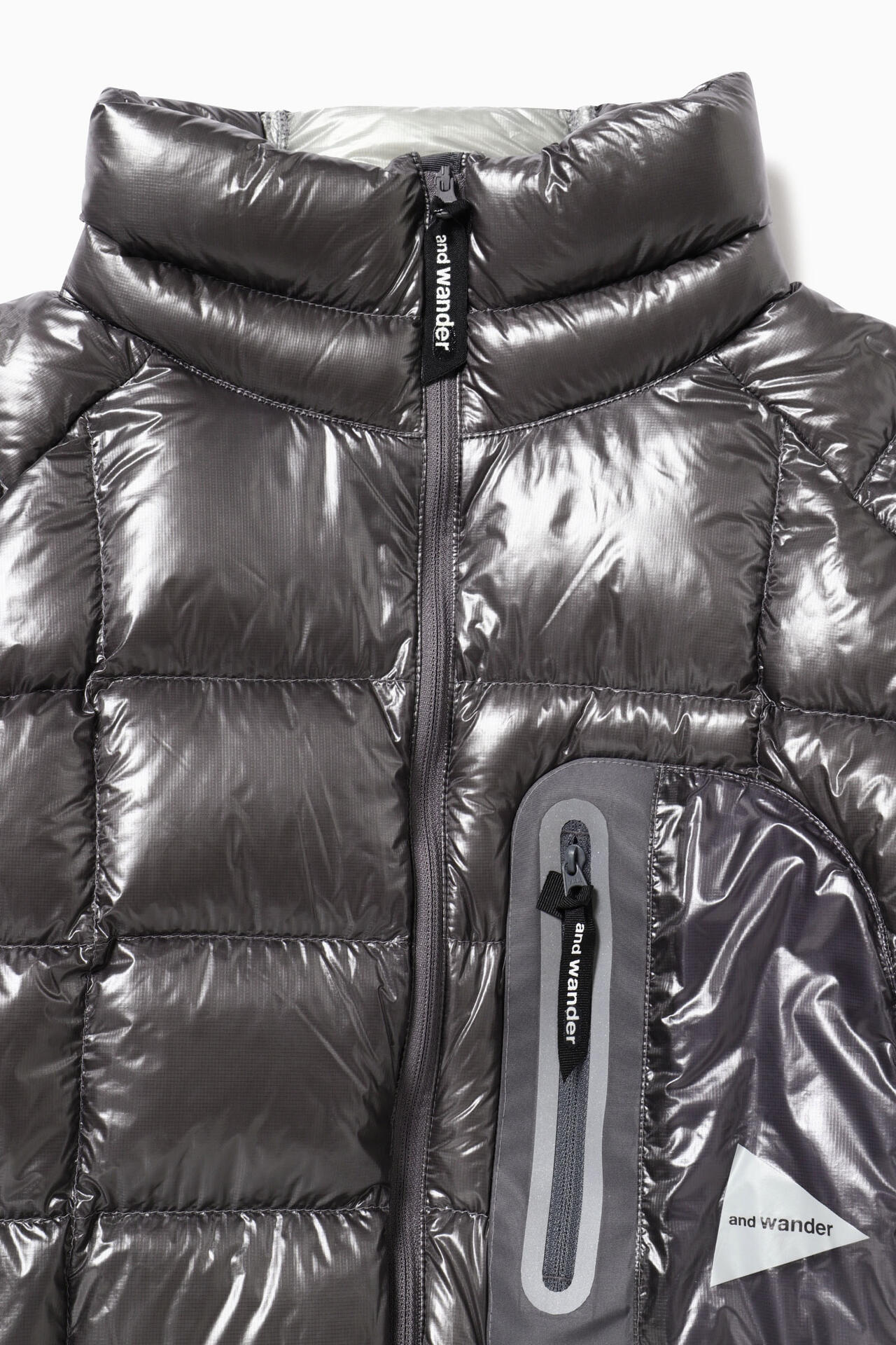 diamond stitch down jacket