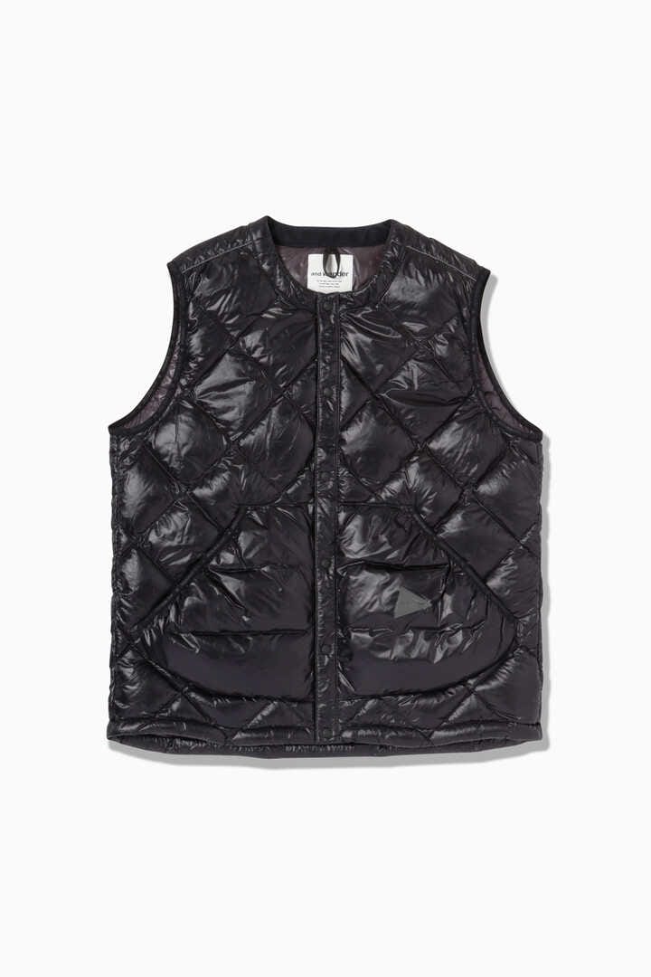 diamond stitch down vest