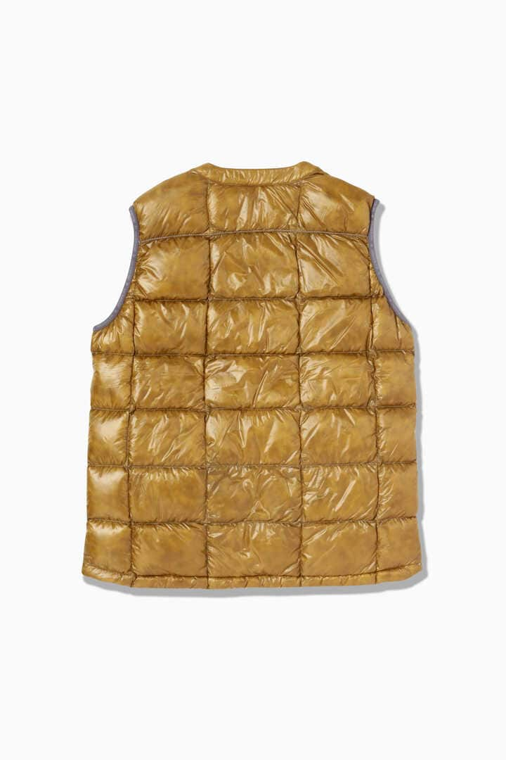 diamond stitch down vest