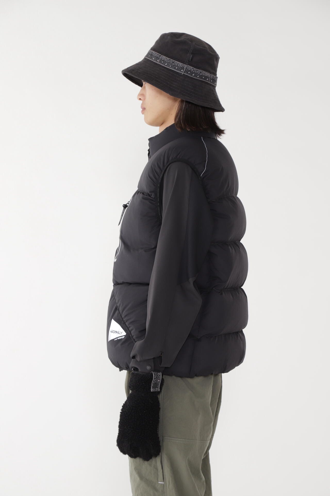 GRAMICCI × and wander down vest