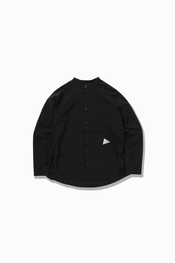 fleece base band collar shirt