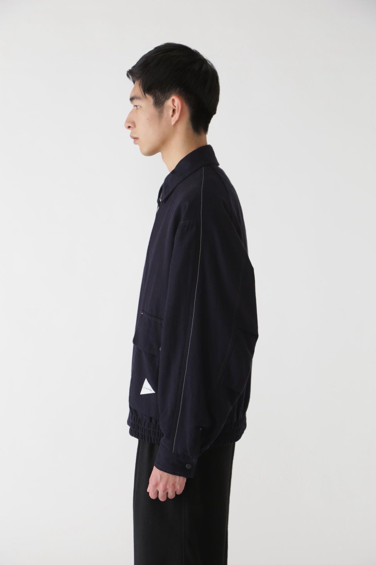 zip up C/W blouson