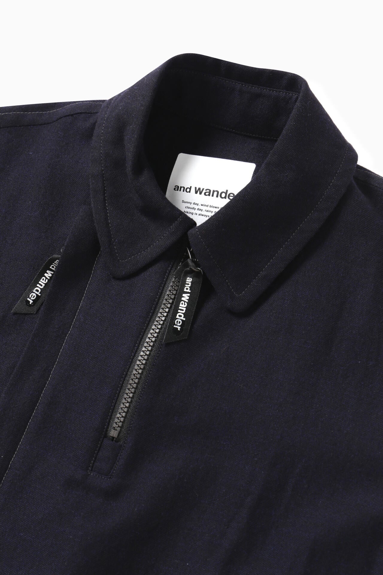 zip up C/W blouson