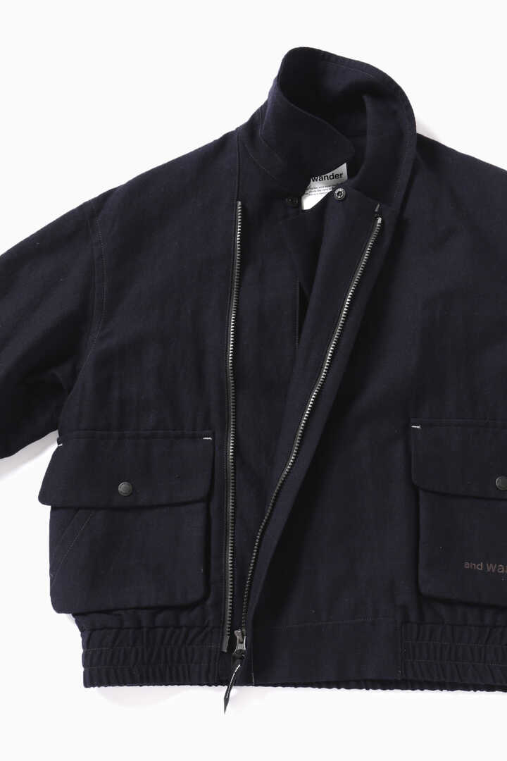 zip up C/W blouson