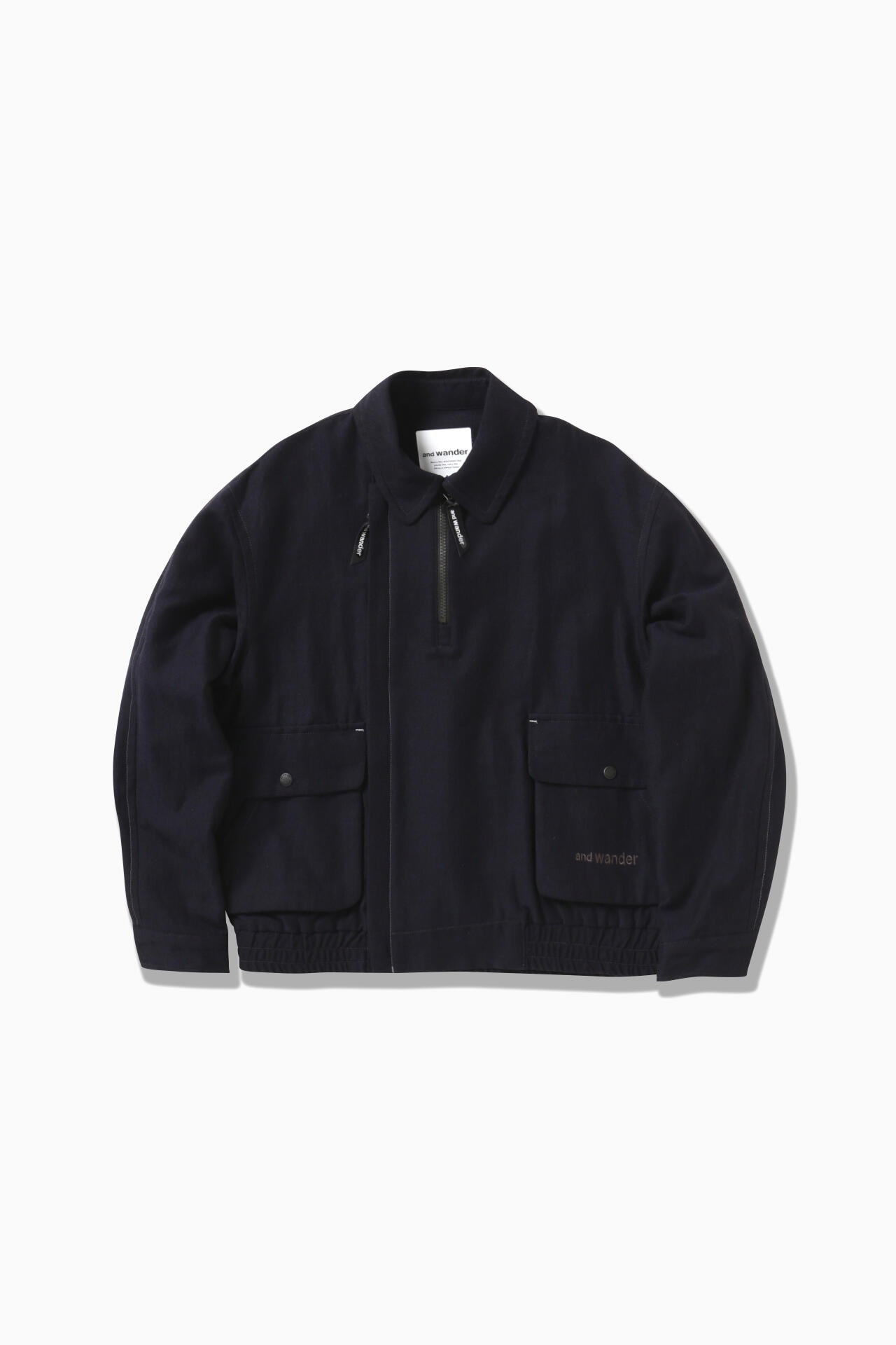 zip up C/W blouson