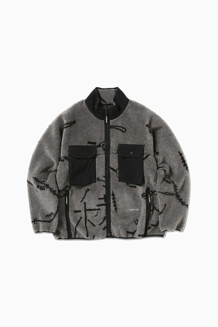 Daijiro OHARA map key boa jacket