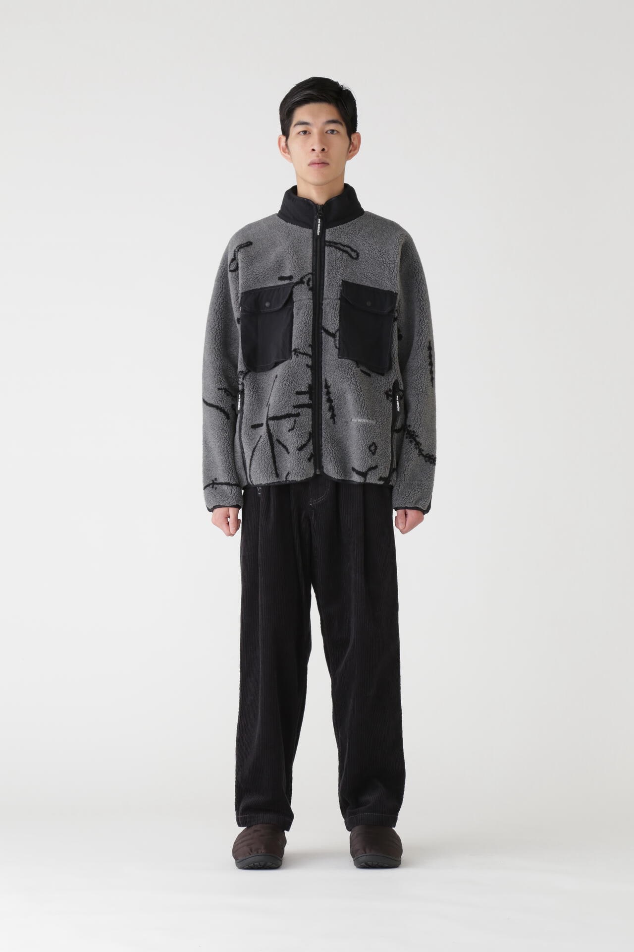 Daijiro OHARA map key boa jacket