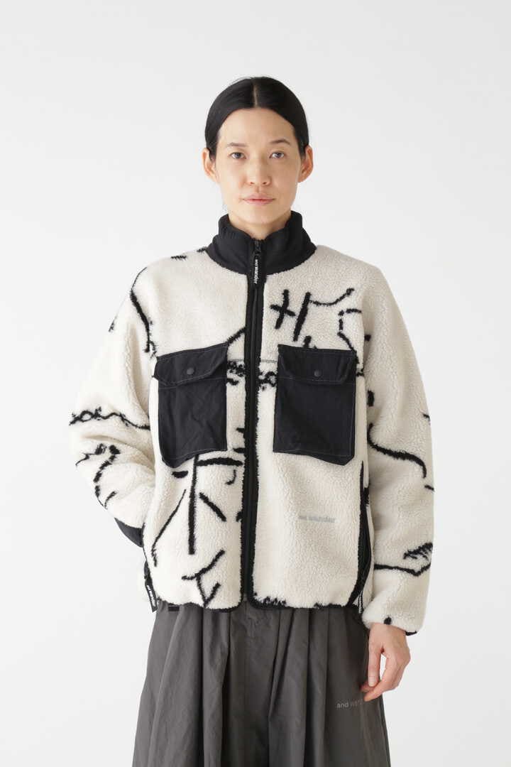 Daijiro OHARA map key boa jacket