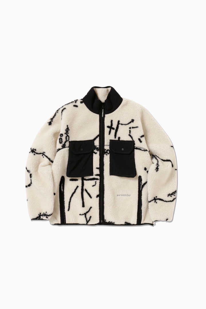 Daijiro OHARA map key boa jacket