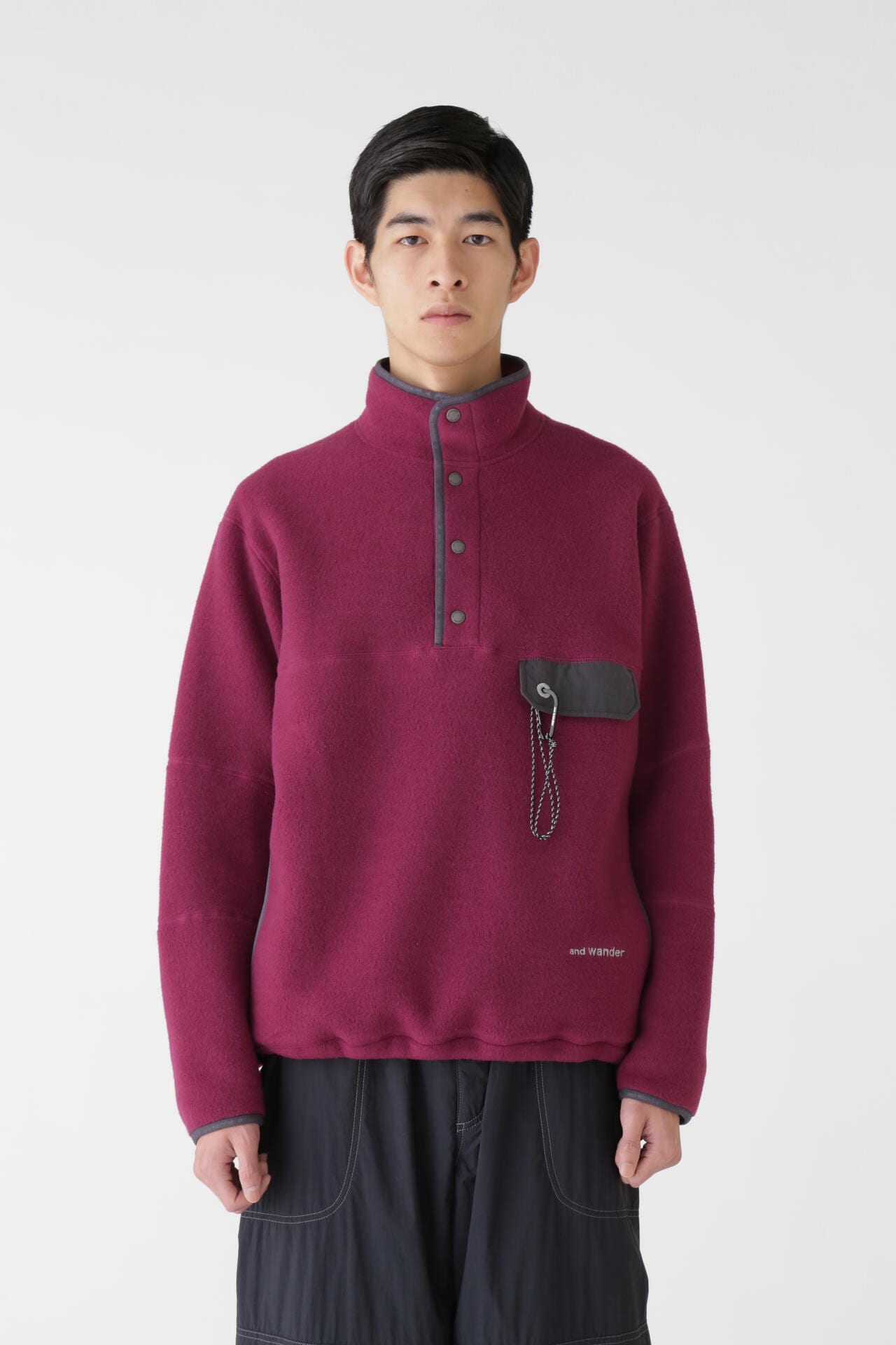 wool fleece pullover