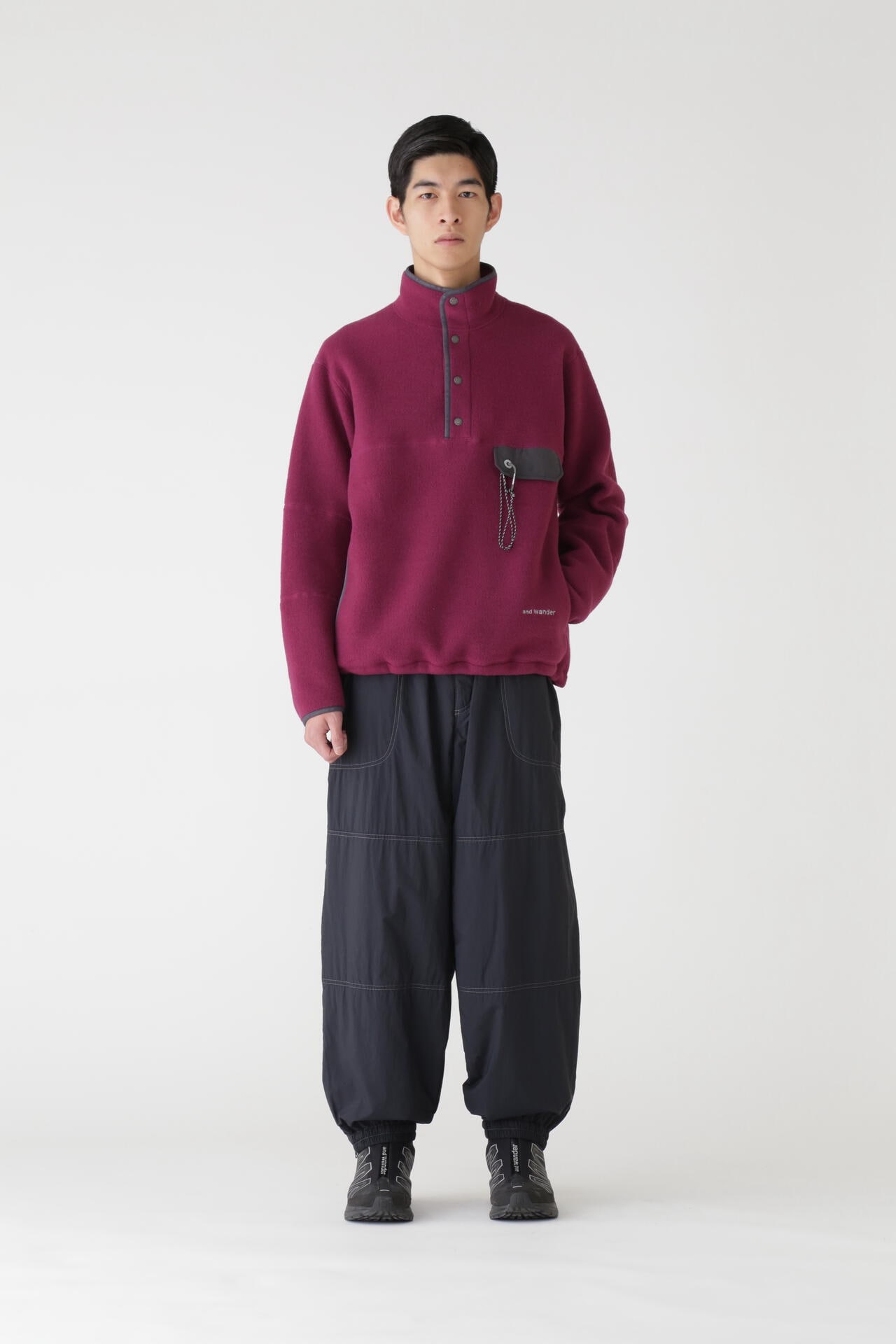 wool fleece pullover