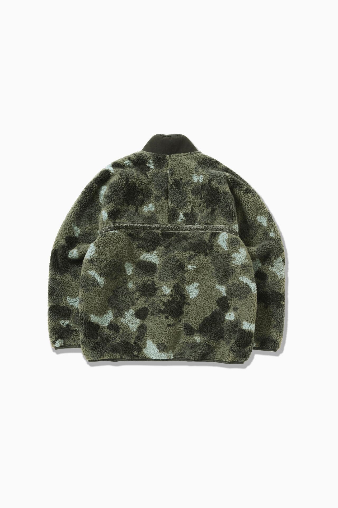 GRAMICCI × and wander JQ tape fleece jacket