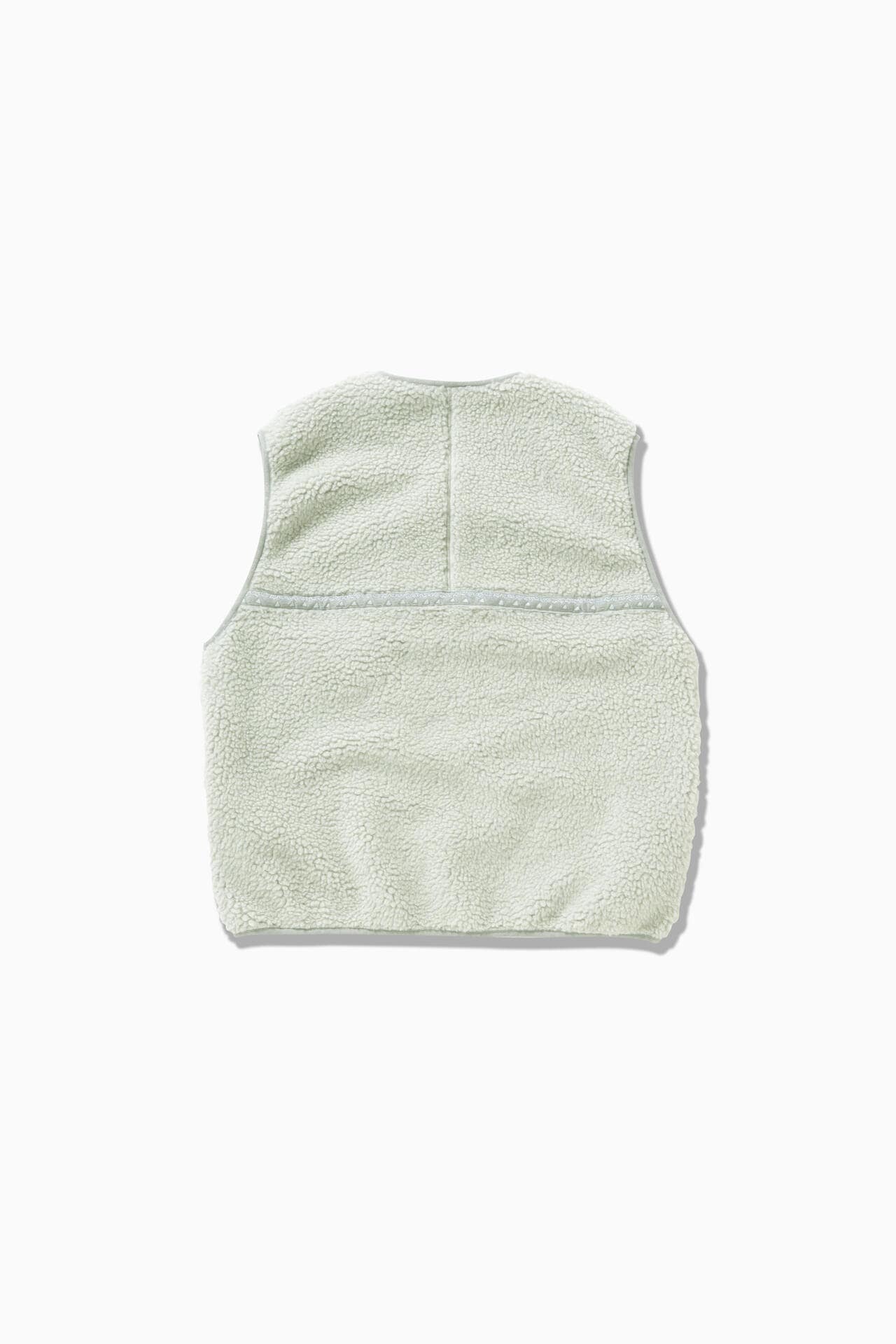 GRAMICCI × and wander JQ tape fleece vest