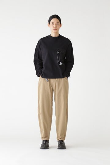 high count cloth wide pants