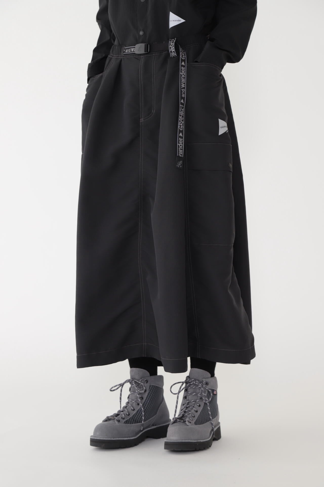 GRAMICCI × and wander ripstop voyager skirt