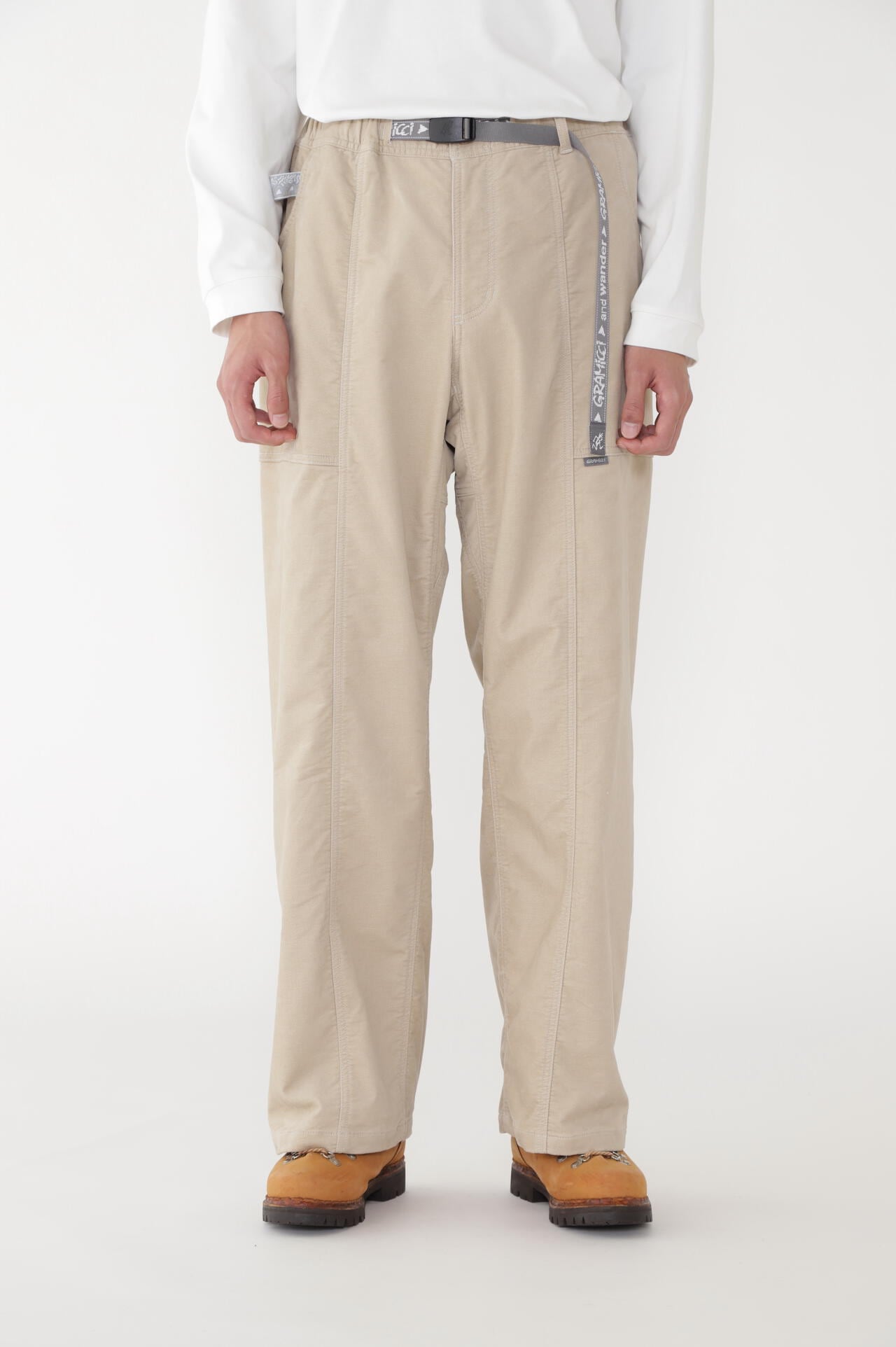 GRAMICCI × and wander JQ tape corduroy gadget pant