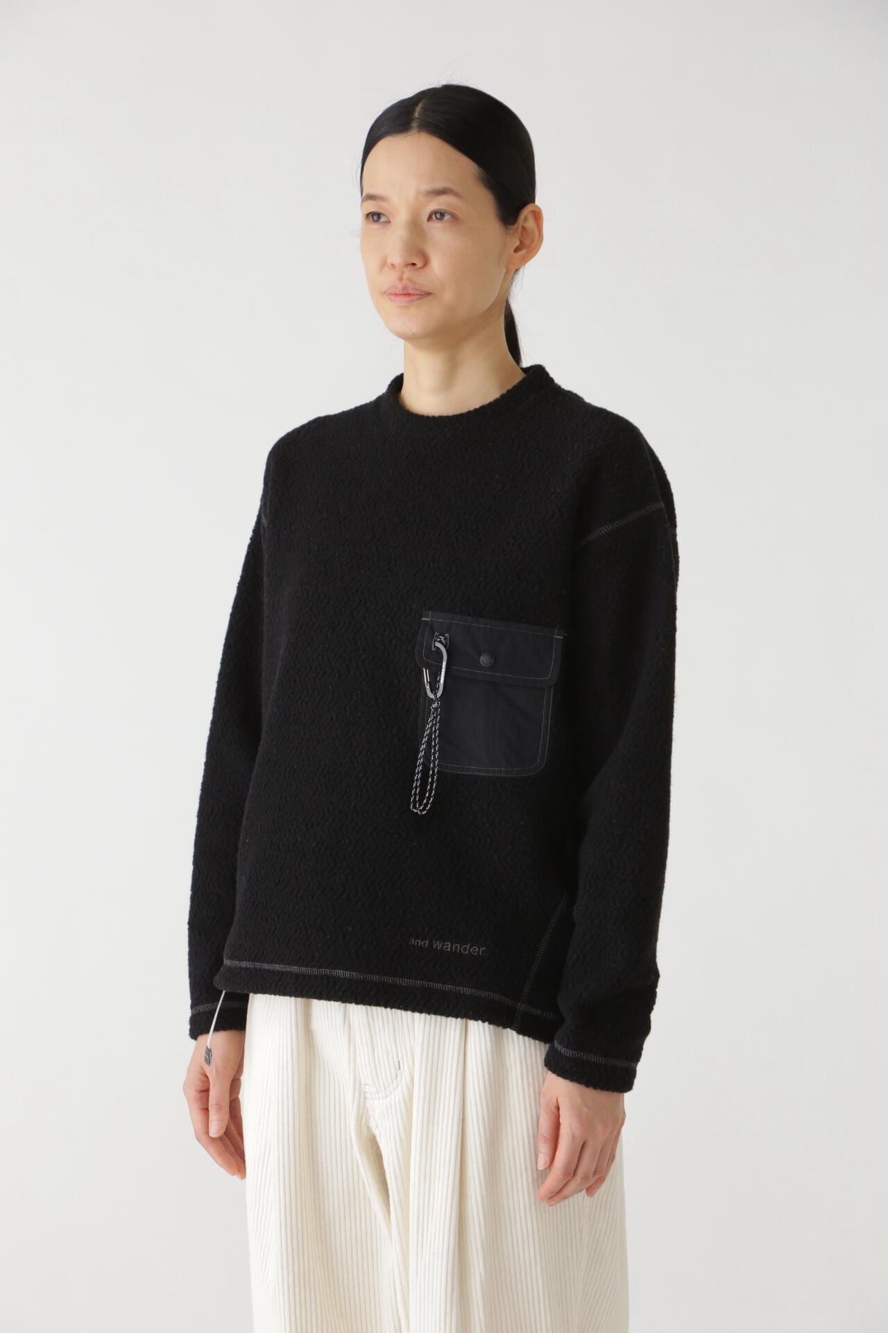 re wool JQ crew neck