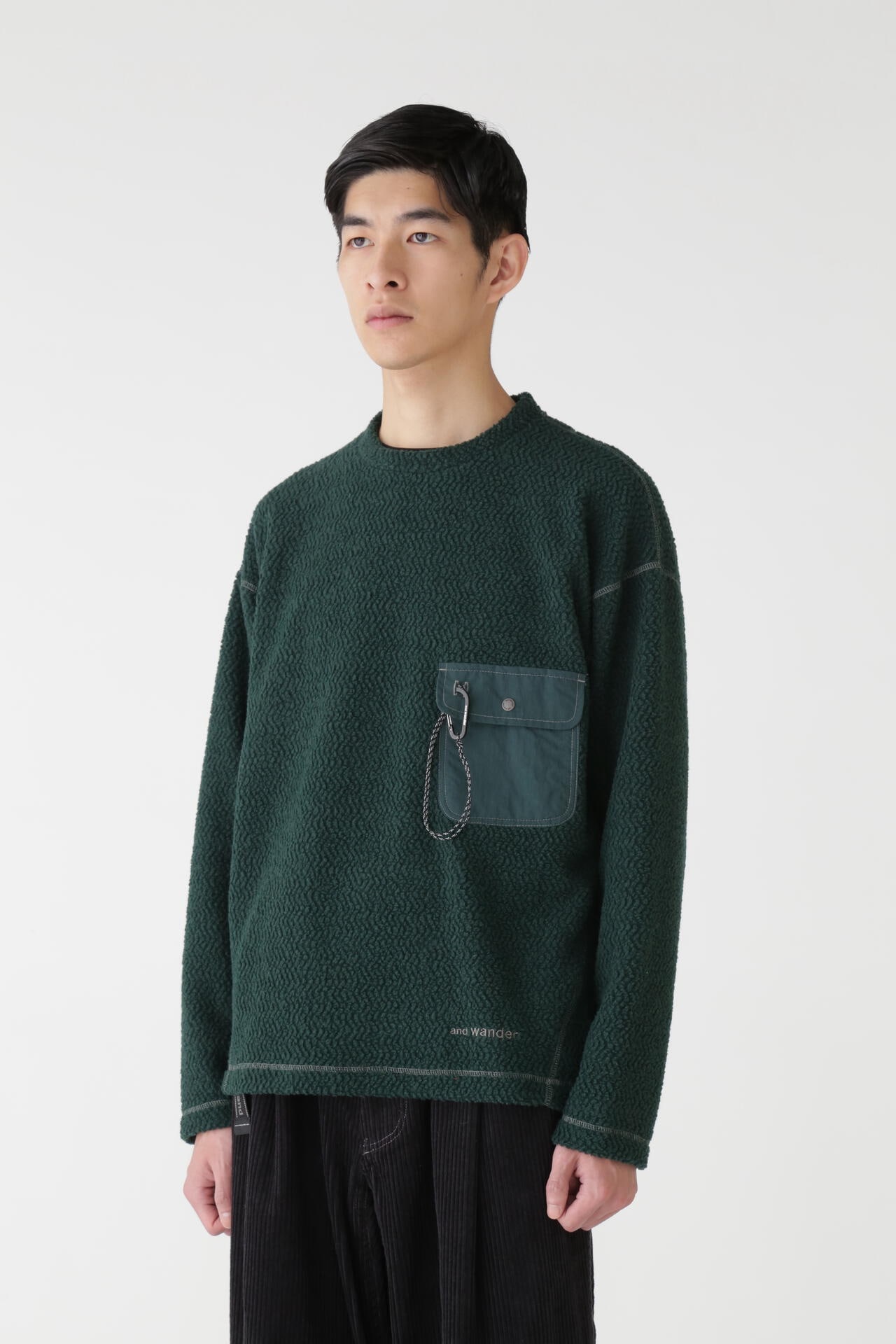 re wool JQ crew neck