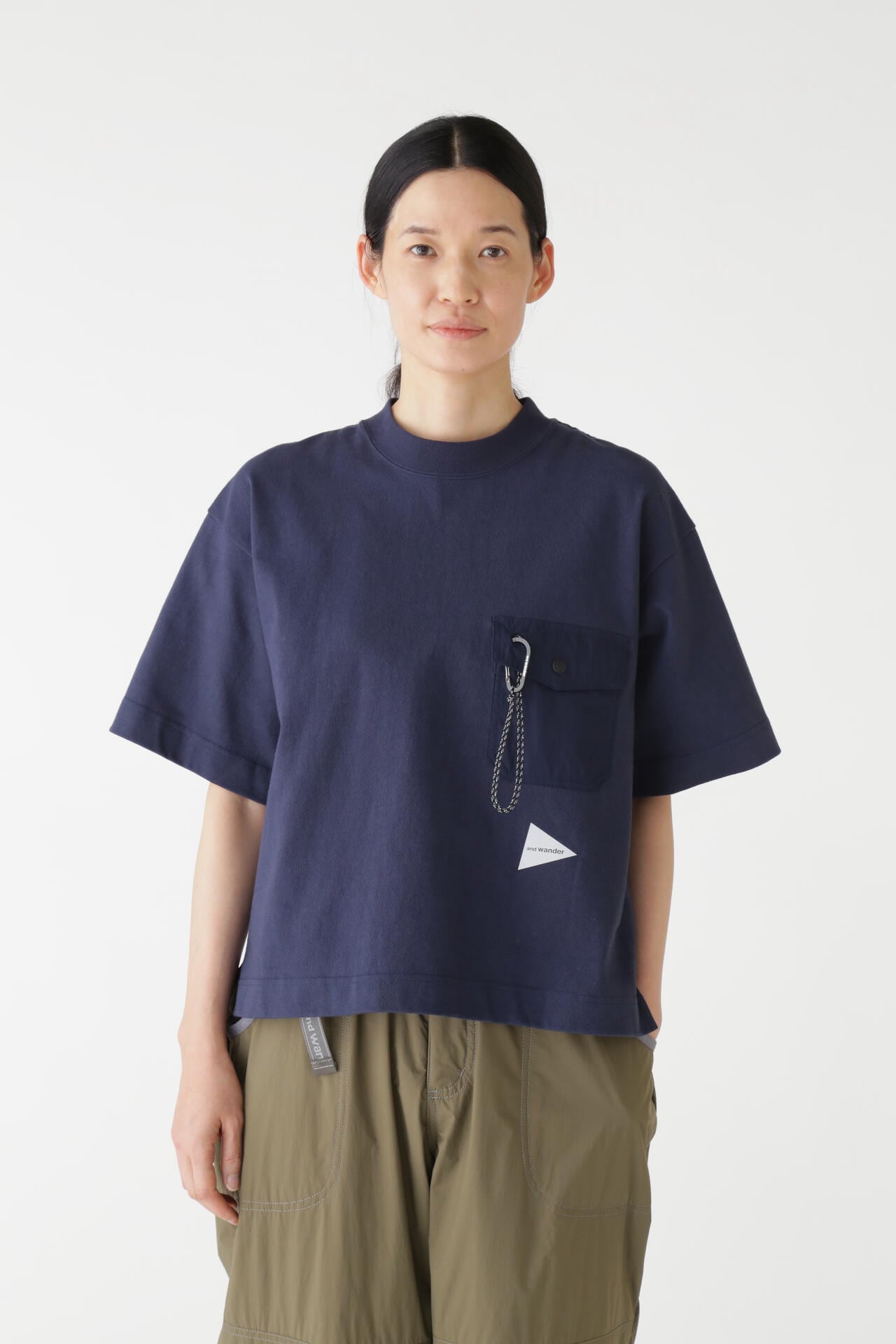 heavy cotton pocket HS T | cut_knit | and wander ONLINE STORE