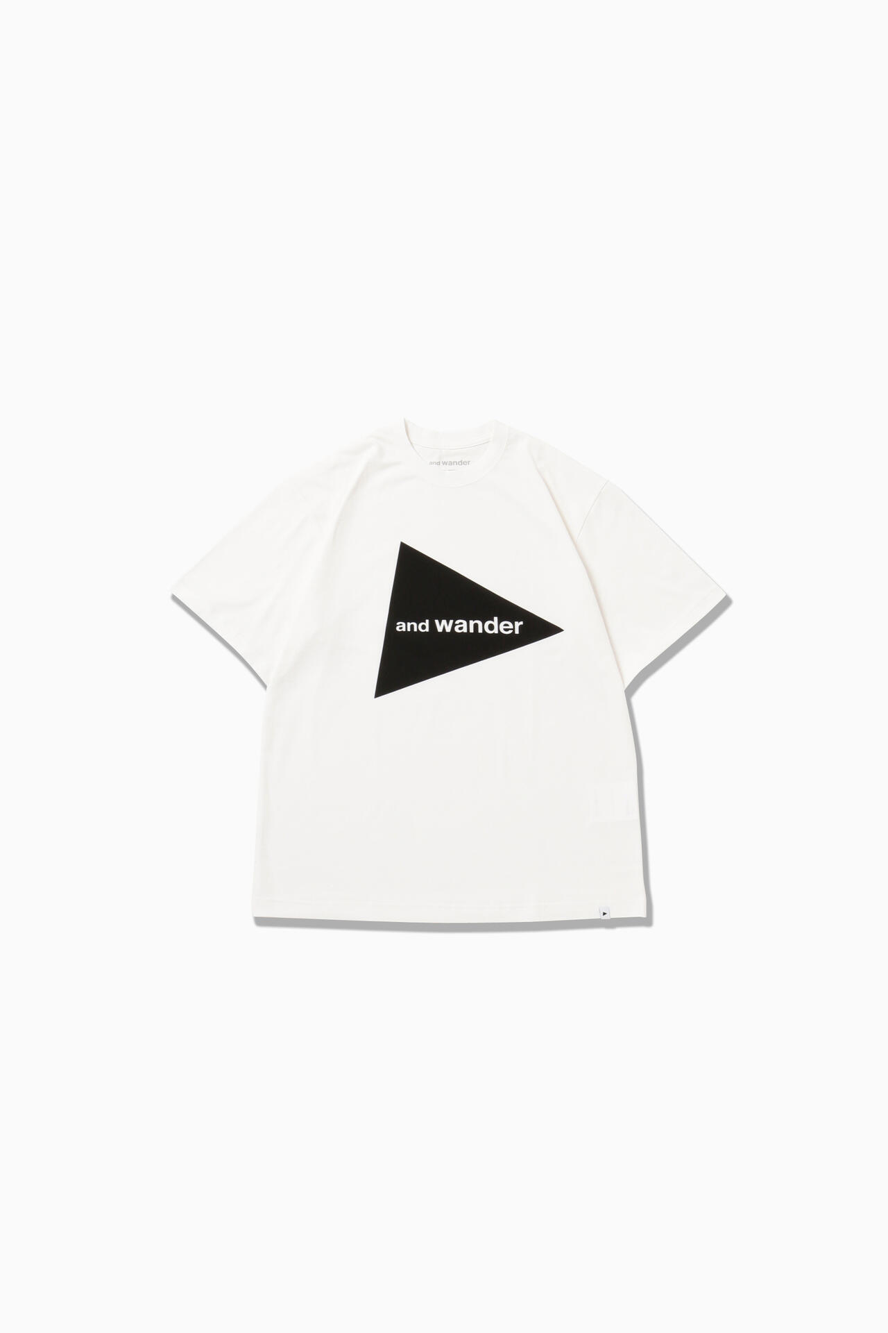 and wander logo SS T | cut_knit | and wander ONLINE STORE