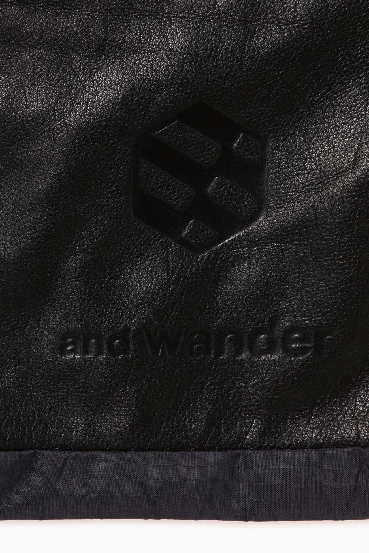 handson grip × andwander leather pocket sacoche