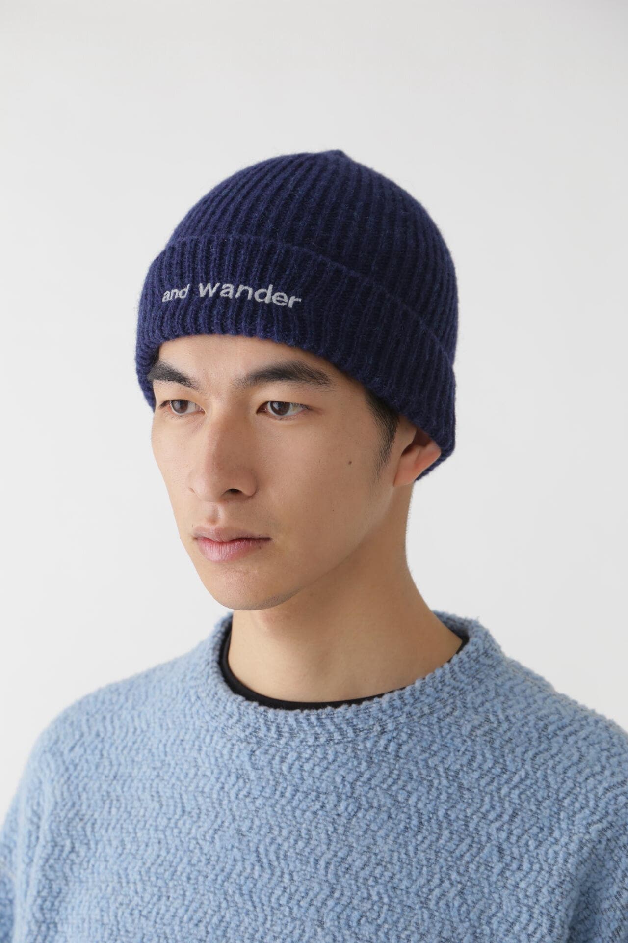 shetland wool knit cap