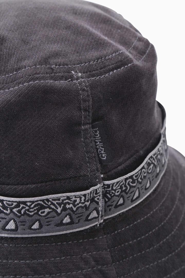 GRAMICCI × and wander JQ tape corduroy hat