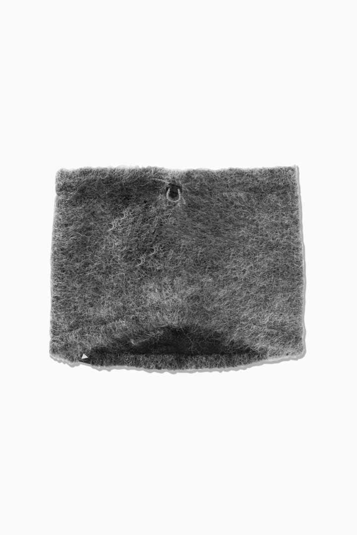 mohair wool neck warmer