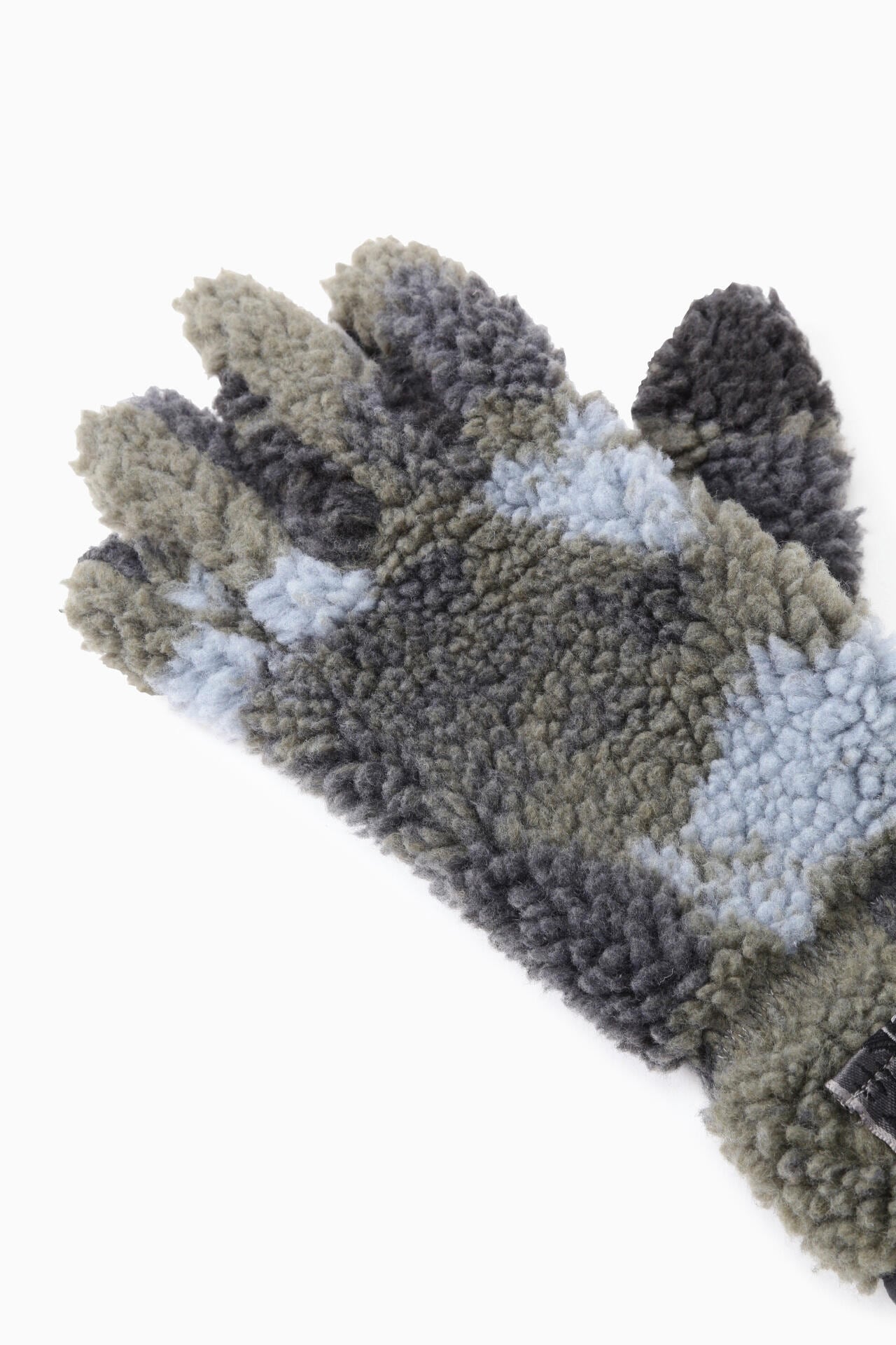 GRAMICCI × and wander JQ tape fleece glove